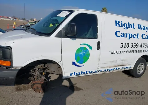 2007 Chevrolet Express Work Van from USA, damaged, VIN 1GCGG25V471251652